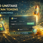 How to Unstake Your GTAN Tokens on the Giant Launchpad